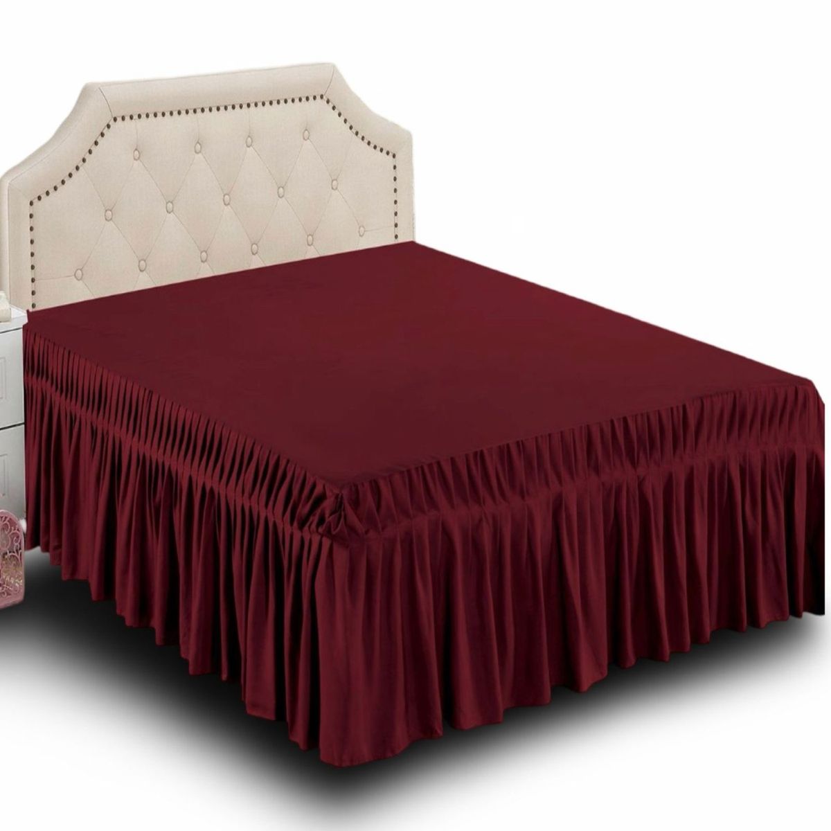 GENERICO - Faldón Cama 180 x 200 Alta Calidad - Ajuste Perfecto C2