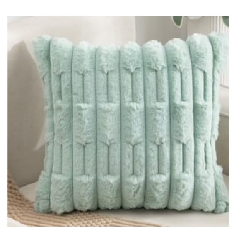 ANGELES DEL HOGAR - Fundas De Cojines azul Set X2  Sillon Suave 45 X 45