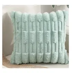 ANGELES DEL HOGAR - Fundas De Cojines azul Set X2 Sillon Suave 45 X 45