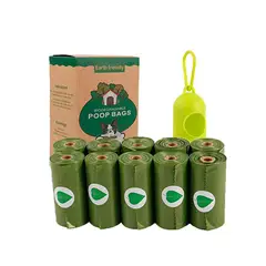 GENERICO - Bolsas Ecologica Desecho De Mascotas 10 Rollos 150 Bolsas Biodegradable