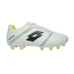 LOTTO - Zapato de Fútbol Juvenil - Tactic FG Blanco - Blanco