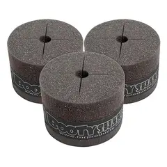 GENERICO - Esponjas Aislantes Para Patas De Tom De Piso Booty Shakers