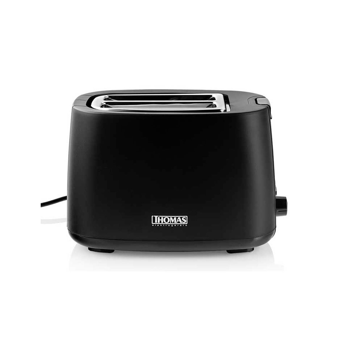 THOMAS - Tostador Thomas TH-117 2 Rebanadas 7 Niveles 750W Negro