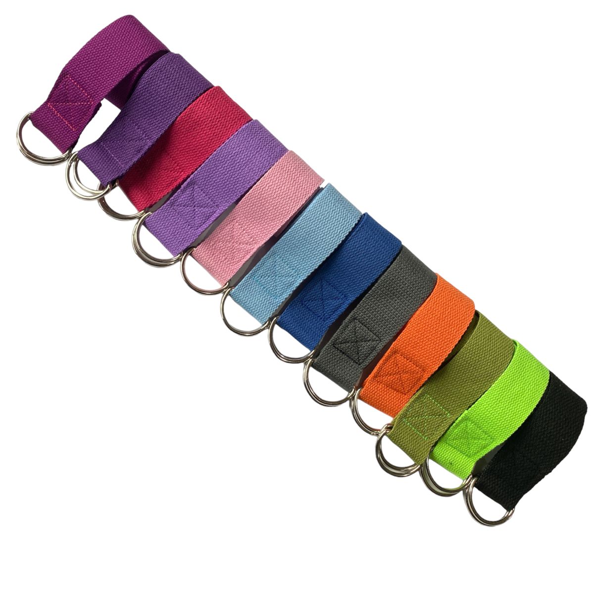 GYMHOME - Correa Estiramiento para Yoga y Pilates Negra