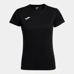JOMA - Polera Técnica Combi Mujer Negra
