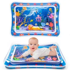 BABYLUNA - Alfombra de Agua Inflable Sensorial para Bebés - Acuario