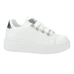 CHALADA - Zapatilla Mujer Blanco Urbano -Tribol-1