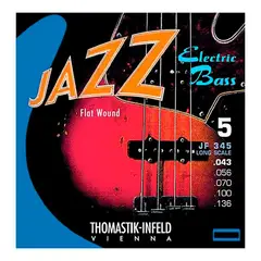 GENERICO - Cuerdas Bajo Eléctrico Jazz Flat Wound 043136 5C