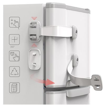 Imagen 2 del producto Pack 5 Seguros Multiusos Niños Cajones Muebles