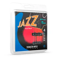 GENERICO - Cuerdas Bajo Eléctrico Jazz Roundwound 043089