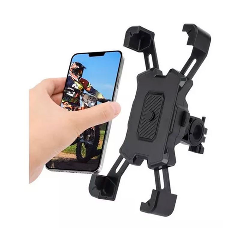 GENERICO - Porta Celular Para Moto Y Bicicleta Soporte Universal