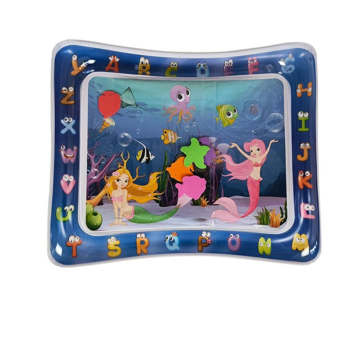 BABYLUNA - Alfombra de Agua Inflable Sensorial para Bebés - Sirena