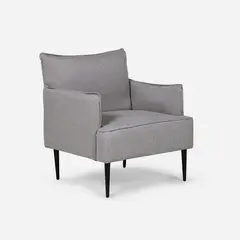 ROSEN - Poltrona Milton Tela Gris