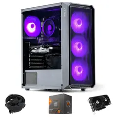 HYPERPC - PC GAMER: AMD RYZEN 5 8400F 32gb DDR5 1Tb GTX 1650 WiFi