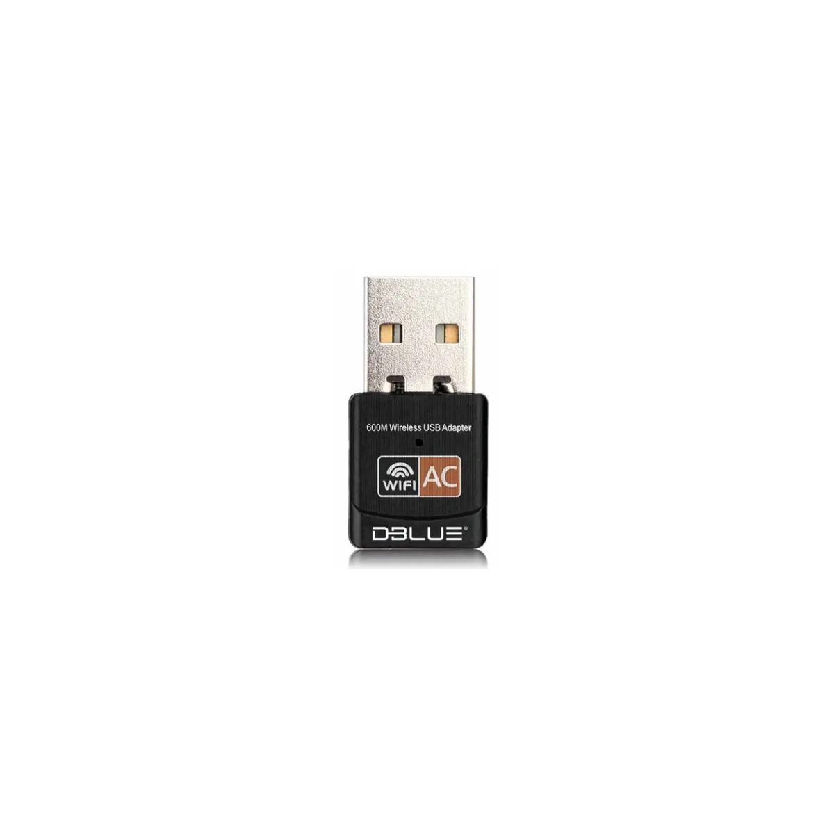 DBLUE - Adaptador Usb Wifi Banda Dual 5ghz Y 24ghz 600mbps - SC