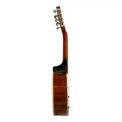 MEISTEHAFT - BANYO 8 CUERDAS ELECTROACUSTICA NEGRO B-8C/TV