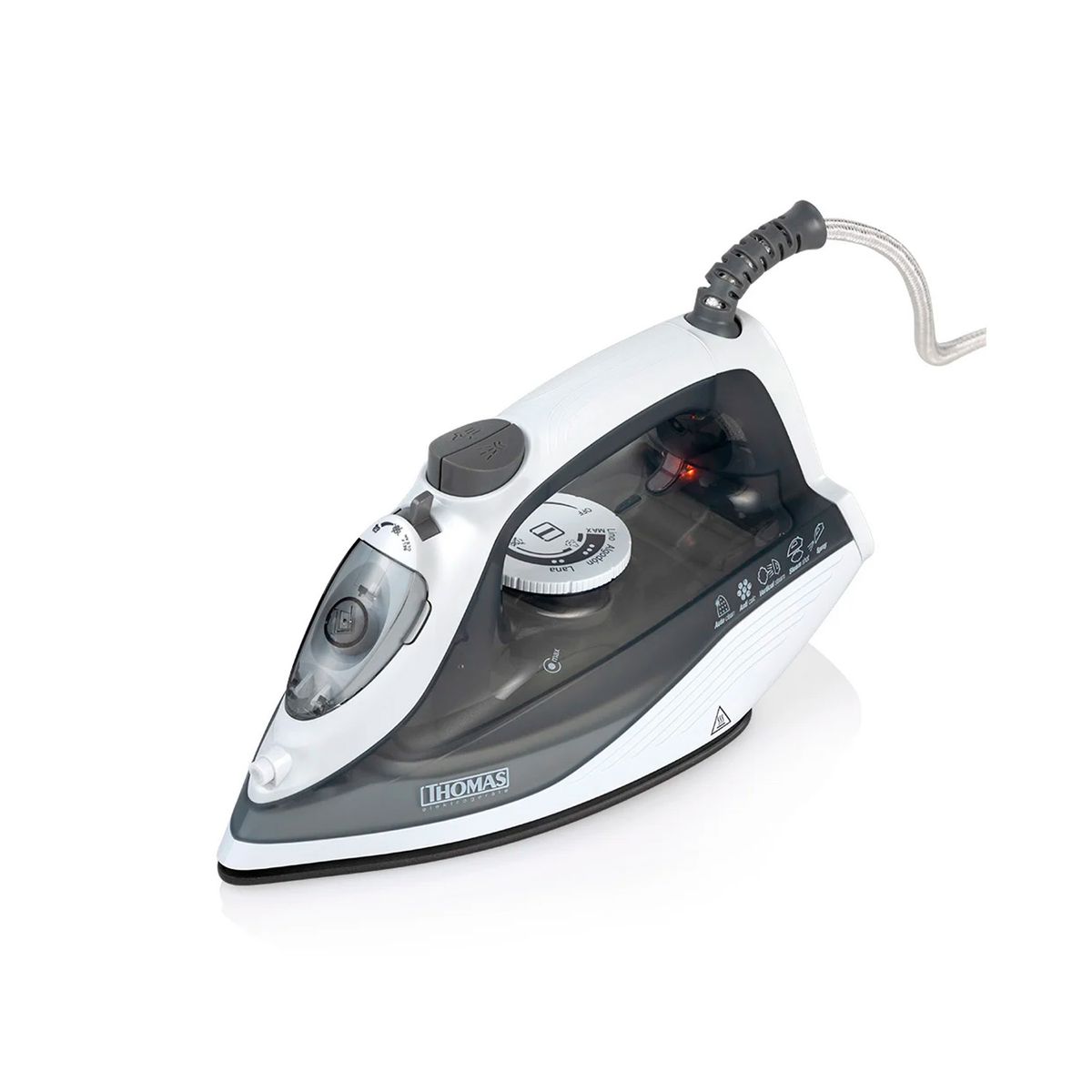 THOMAS - Plancha de Vapor Thomas TH-7003 Antiadherente 1600W