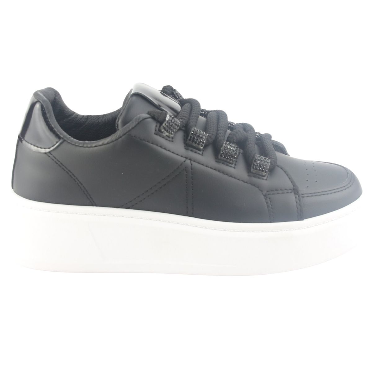 CHALADA - Zapatilla Mujer Negro Urbano Chalada -Tribol-1