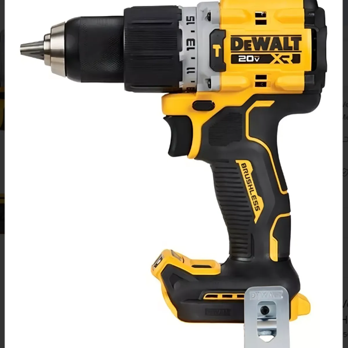 DEWALT - Taladro percutor atornillador inalámbrico de 13mm DeWalt DCD805B 20V