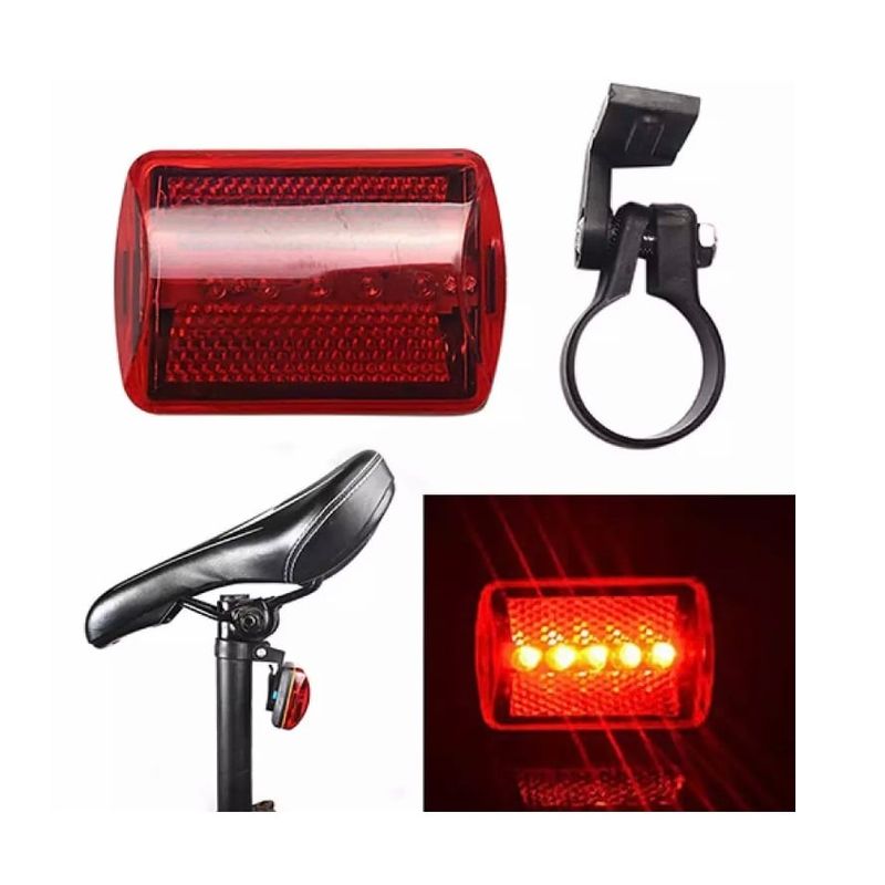 GENERICO - Luz Para Bicicletas Con Pilas Incluidas