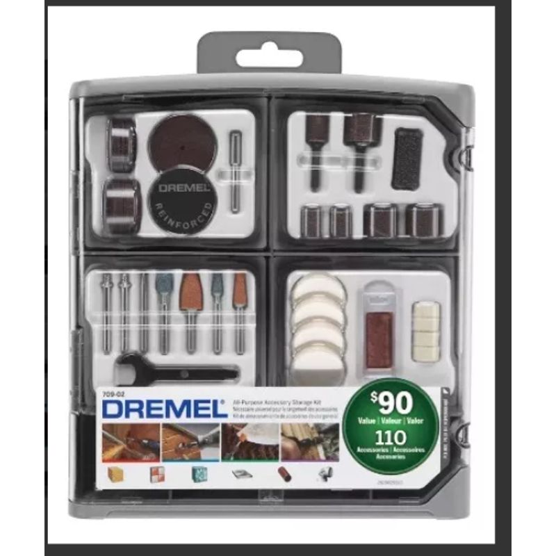 DREMEL - Kit De Accesorios Multiuso 110 Pzs. Dremel 709