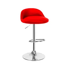 GLOBAL LATIN GROUP - Silla Piso Bar Taburete - Rojo