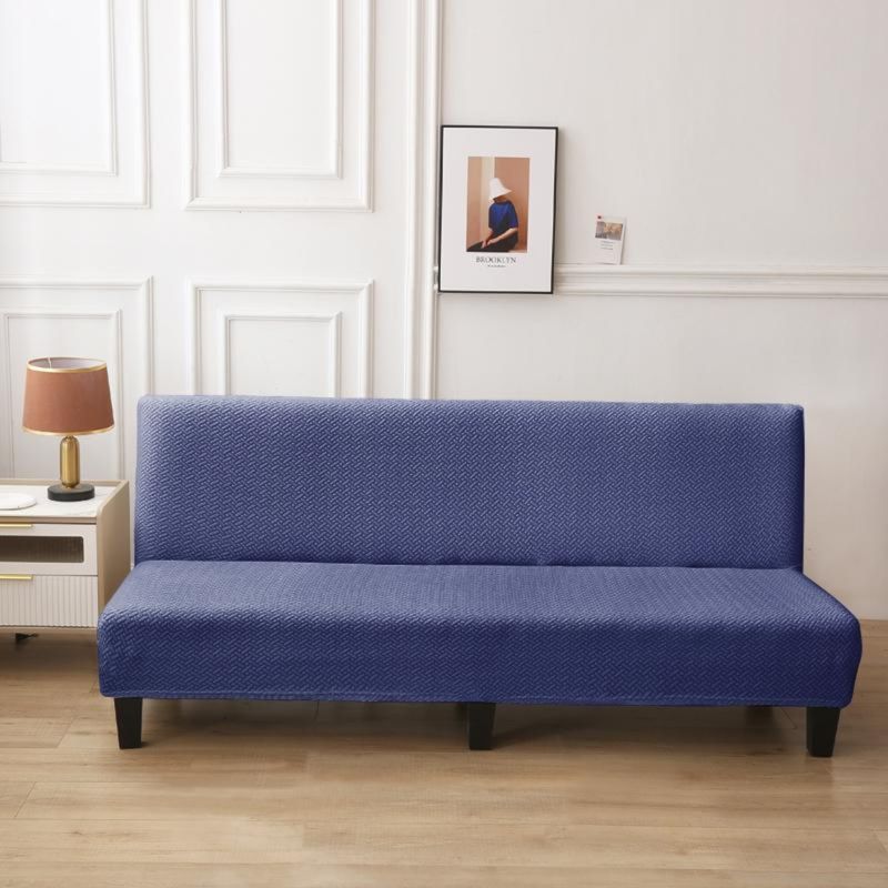GENERICO - Funda protectora cubre futon Sillon texturizado Azul