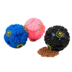 GENERICO - JUGUETE COMEDERO (S) 3 UNIDADES AZUL, NEGRO Y ROSA