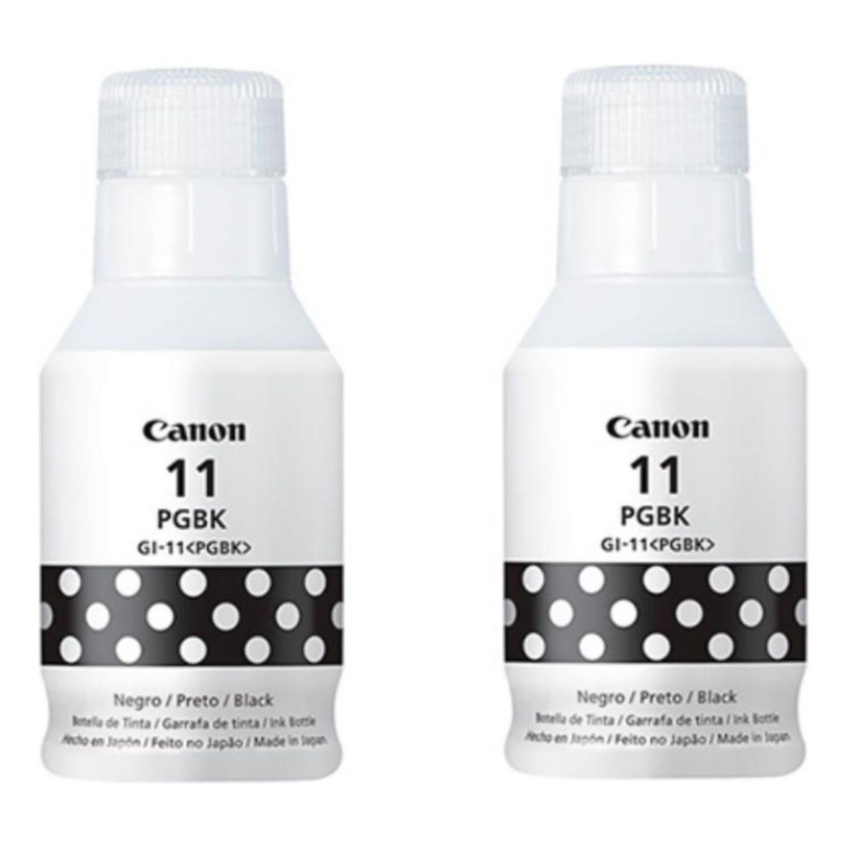 CANON - Botellas de Tinta Canon GI-11 Negro Original Pack