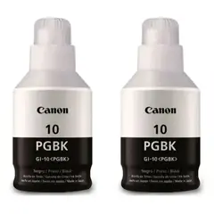 CANON - Botellas de Tinta GI-10 Negro Original Pack