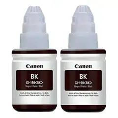 CANON - Botellas de Tinta GI-190 Negro Original Pack