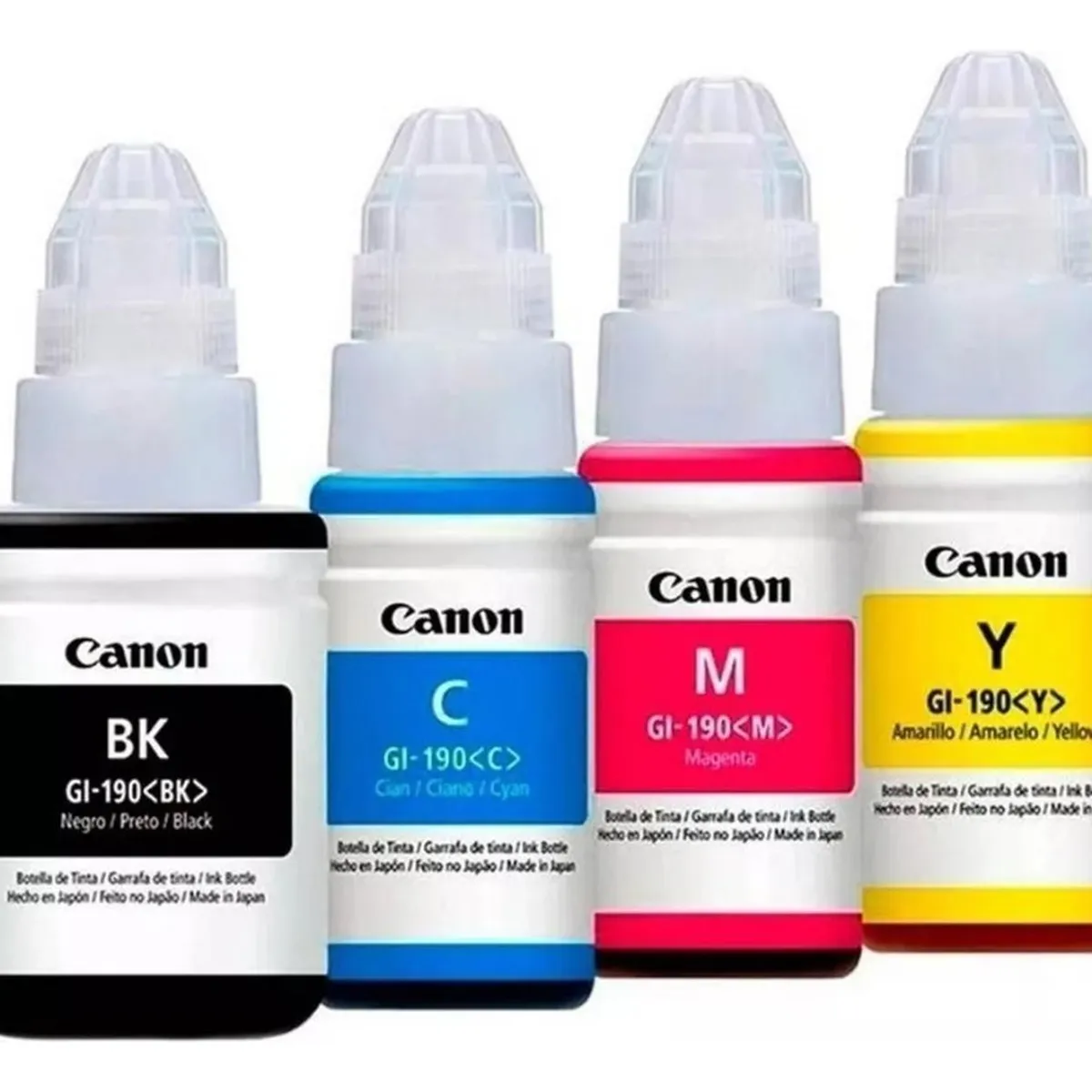 CANON - Botellas de Tinta Canon GI-190 Original Pack
