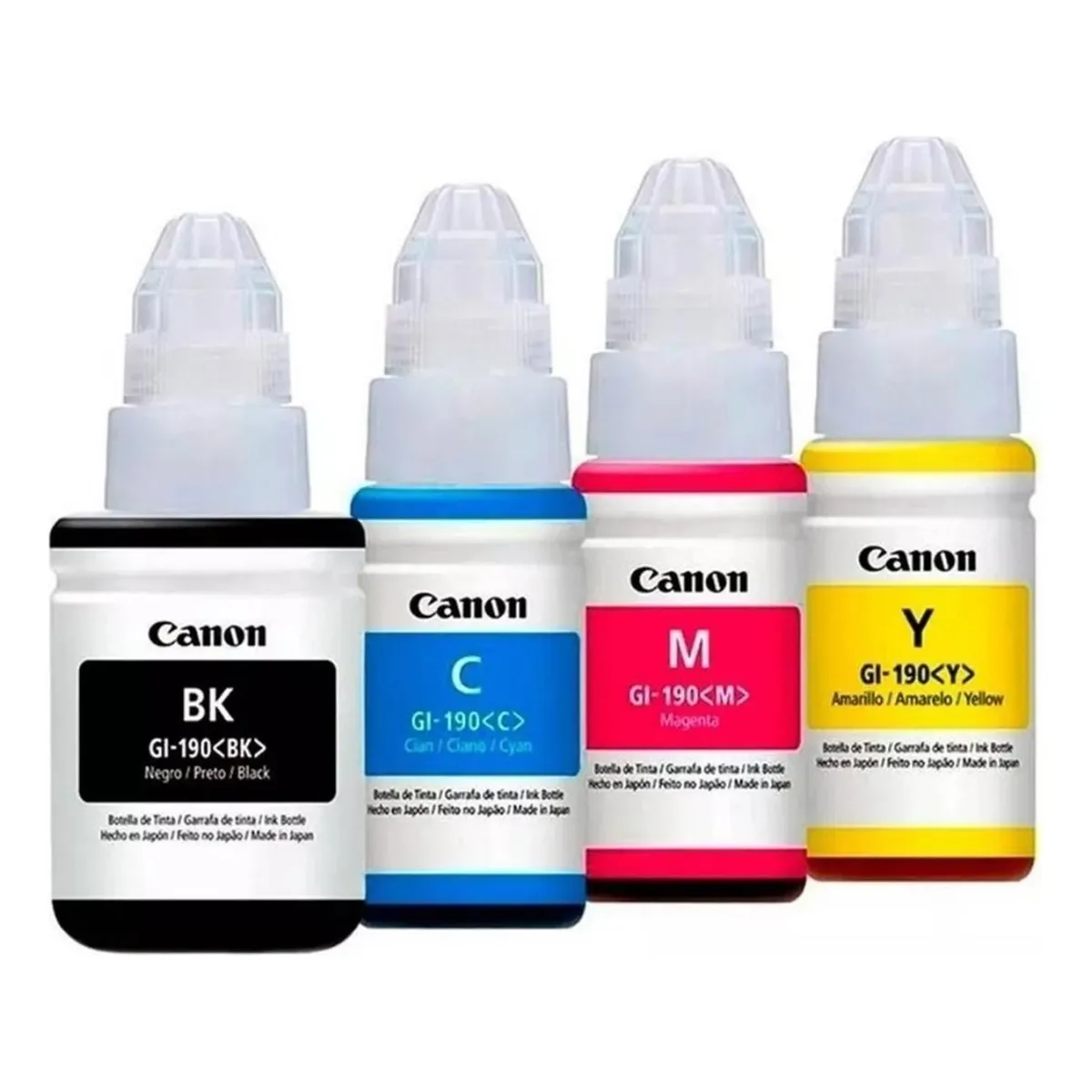 CANON - Botellas de Tinta Canon GI-190 Original Pack