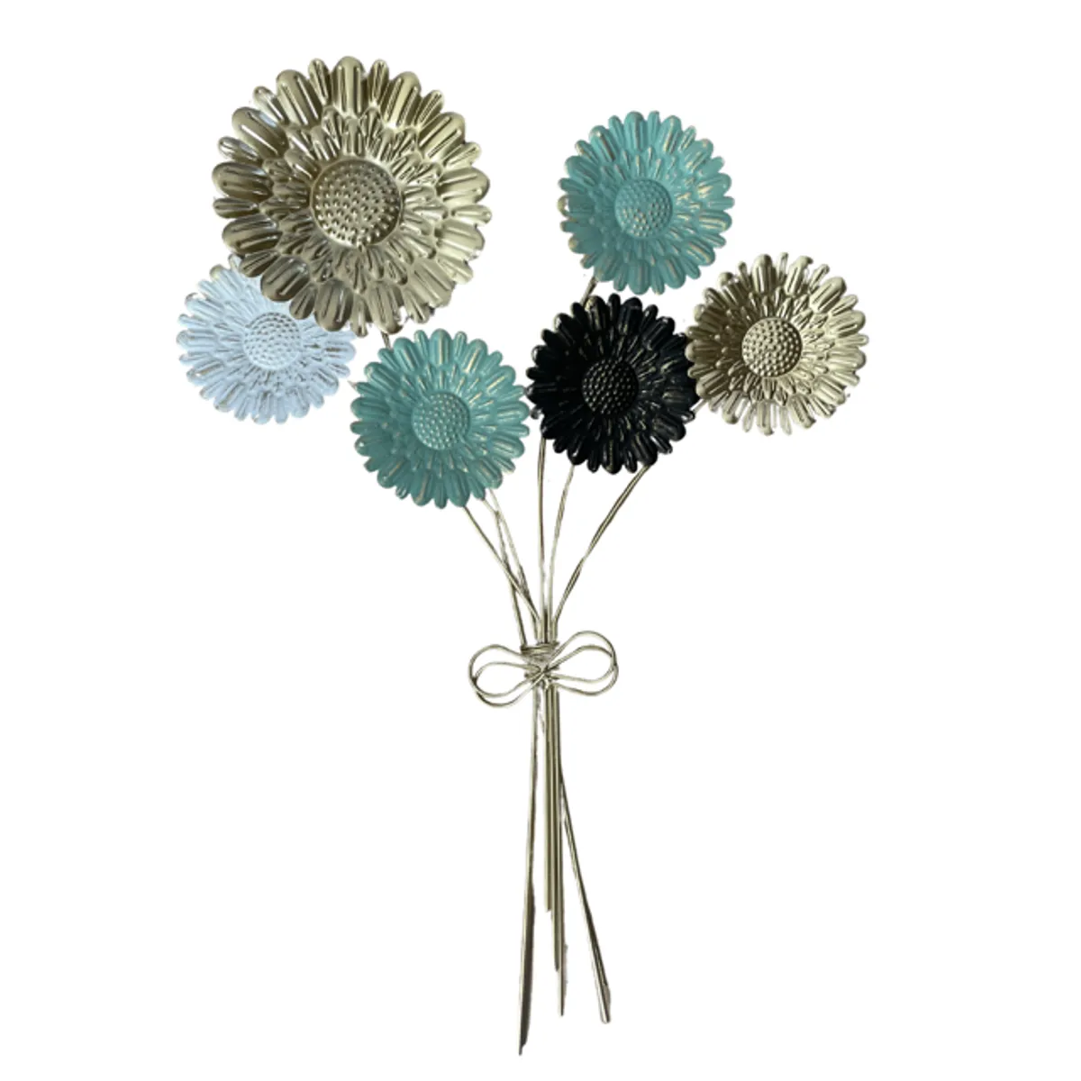 GENERICO - Adorno de Pared Colgante Diseño Girasol 56x40cm