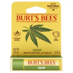 BURTS BEES - Bálsamo Labial Hidratante de Cáñamo 5ml
