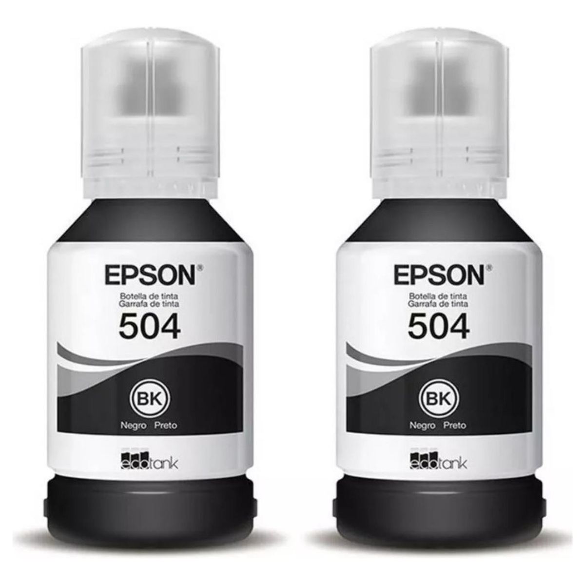 EPSON - Pack 2 Tintas Epson 504 Negro Original