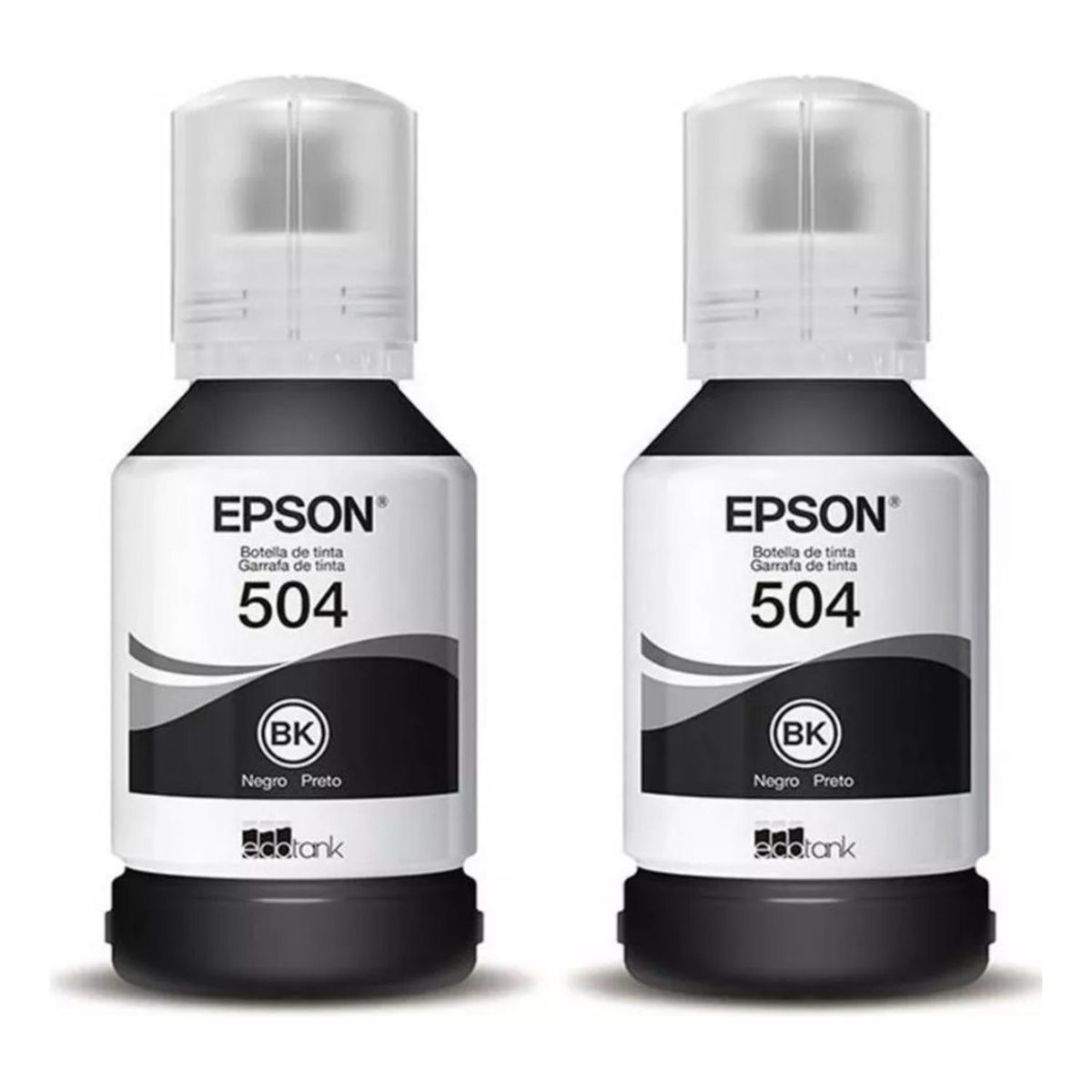EPSON - Pack 2 Tintas Epson 504 Negro Original