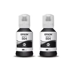 EPSON - Pack 2 Tintas 504 Negro Original