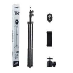 GENERICO - Tripode 210 Cm Video Selfie Control Bluetooth para Smartphones