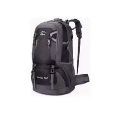 GENERICO - Mochila 60 Litros Camping Outdoor Trekking Negro