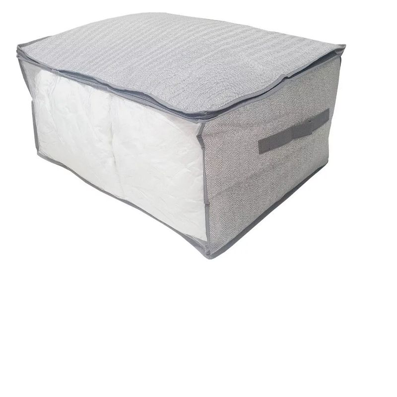 GENERICO - Bolsa Almacenamiento Organizador 60x45x30 Tela Ropa Closet