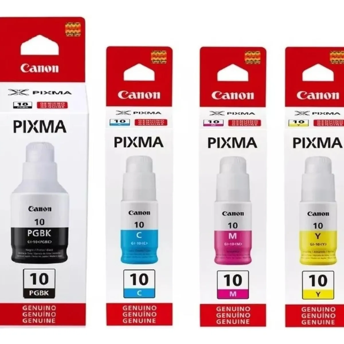 CANON - Botellas de Tinta Canon GI-10 Original Pack