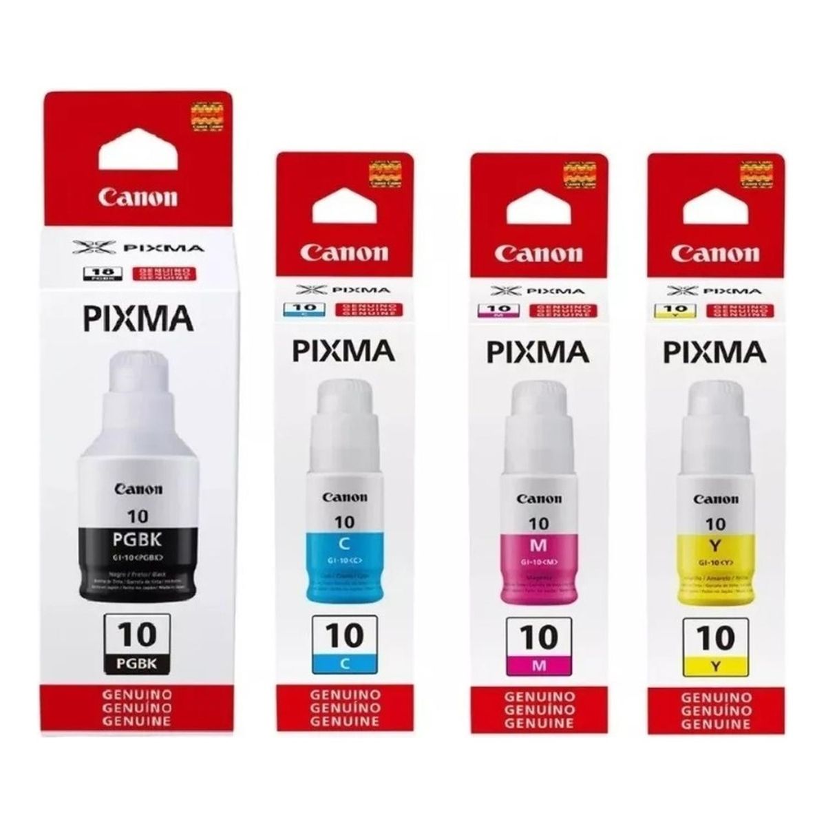 CANON - Botellas de Tinta Canon GI-10 Original Pack