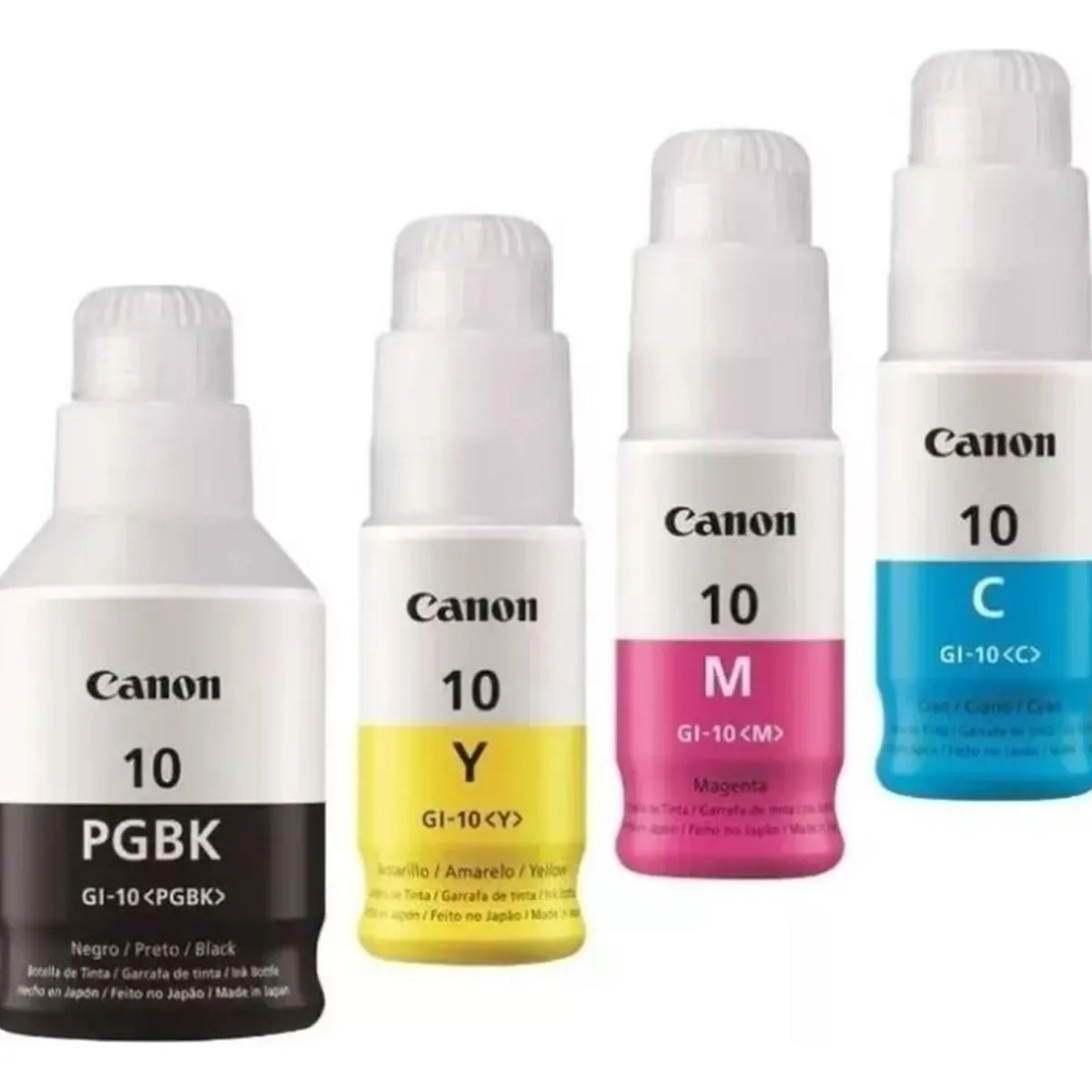 CANON - Botellas de Tinta Canon GI-10 Original Pack