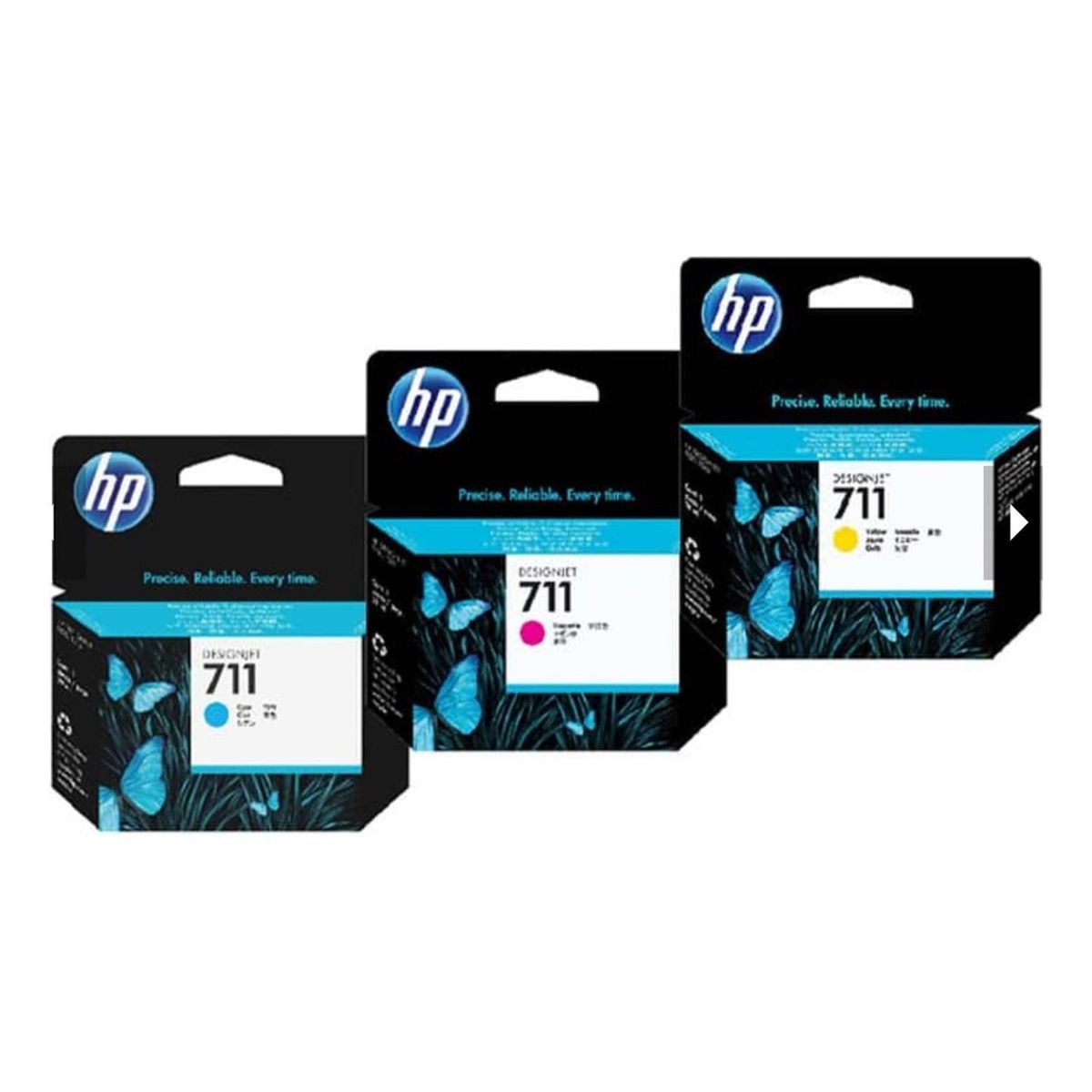 HP - Cartuchos de Tinta hp 711 M/C/Y Original Pack