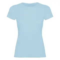 ANDESLAND OUTDOOR APPAREL - Polera Algodón Manga Corta Velox Pro Celeste Mujer