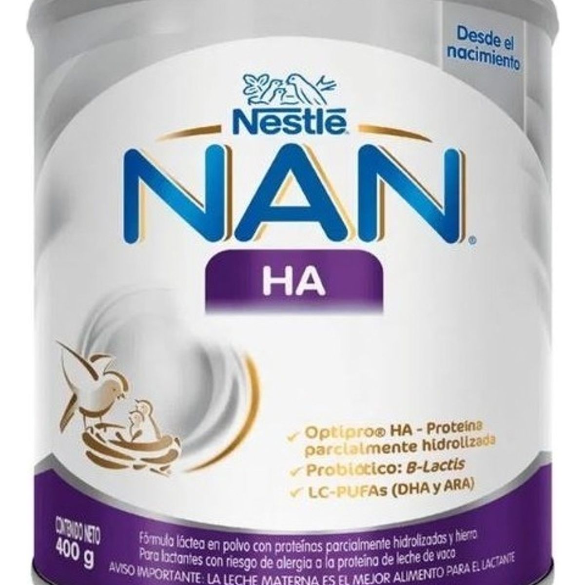 NESTLE - Nestlé Nan Ha 400 Gr Fórmula