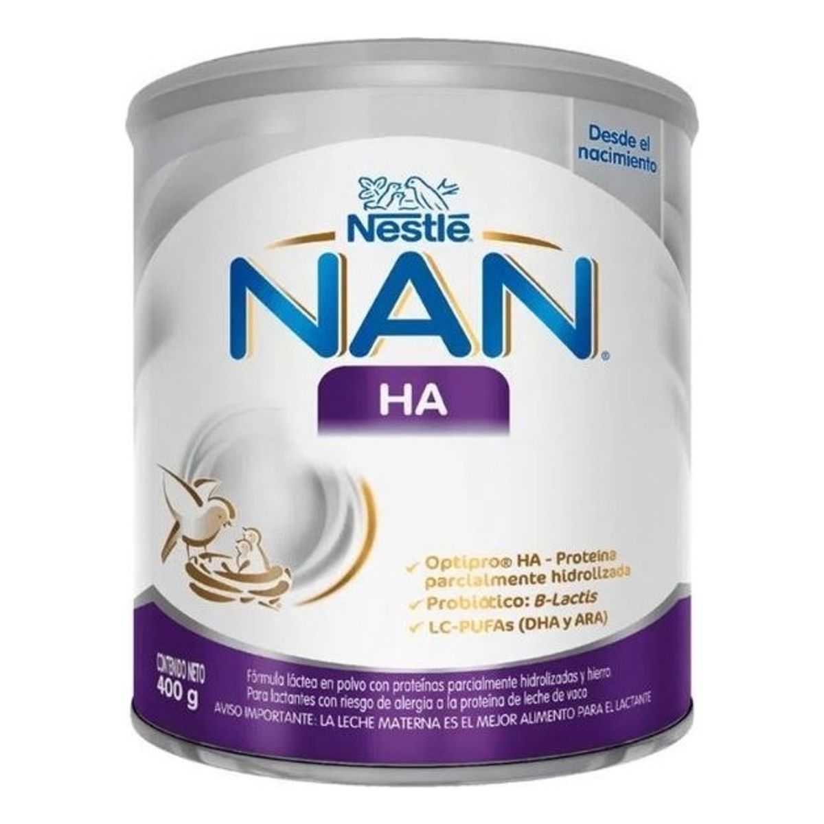 NESTLE - Nestlé Nan Ha 400 Gr Fórmula