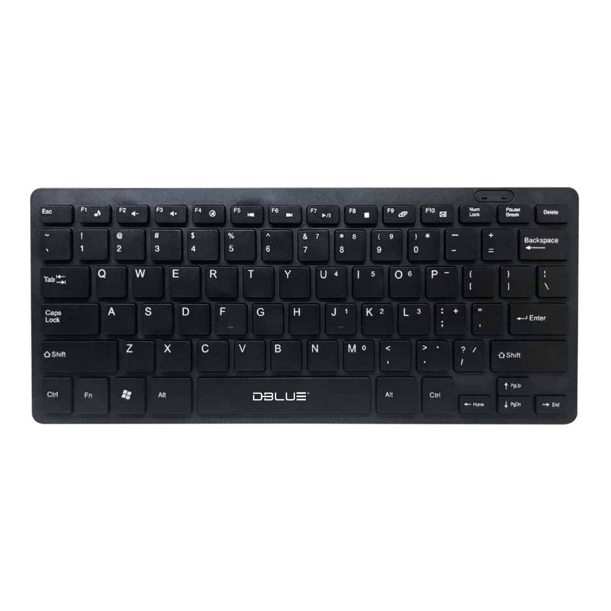 DBLUE - Teclado pc mini ultra slim con conexión usb - PS