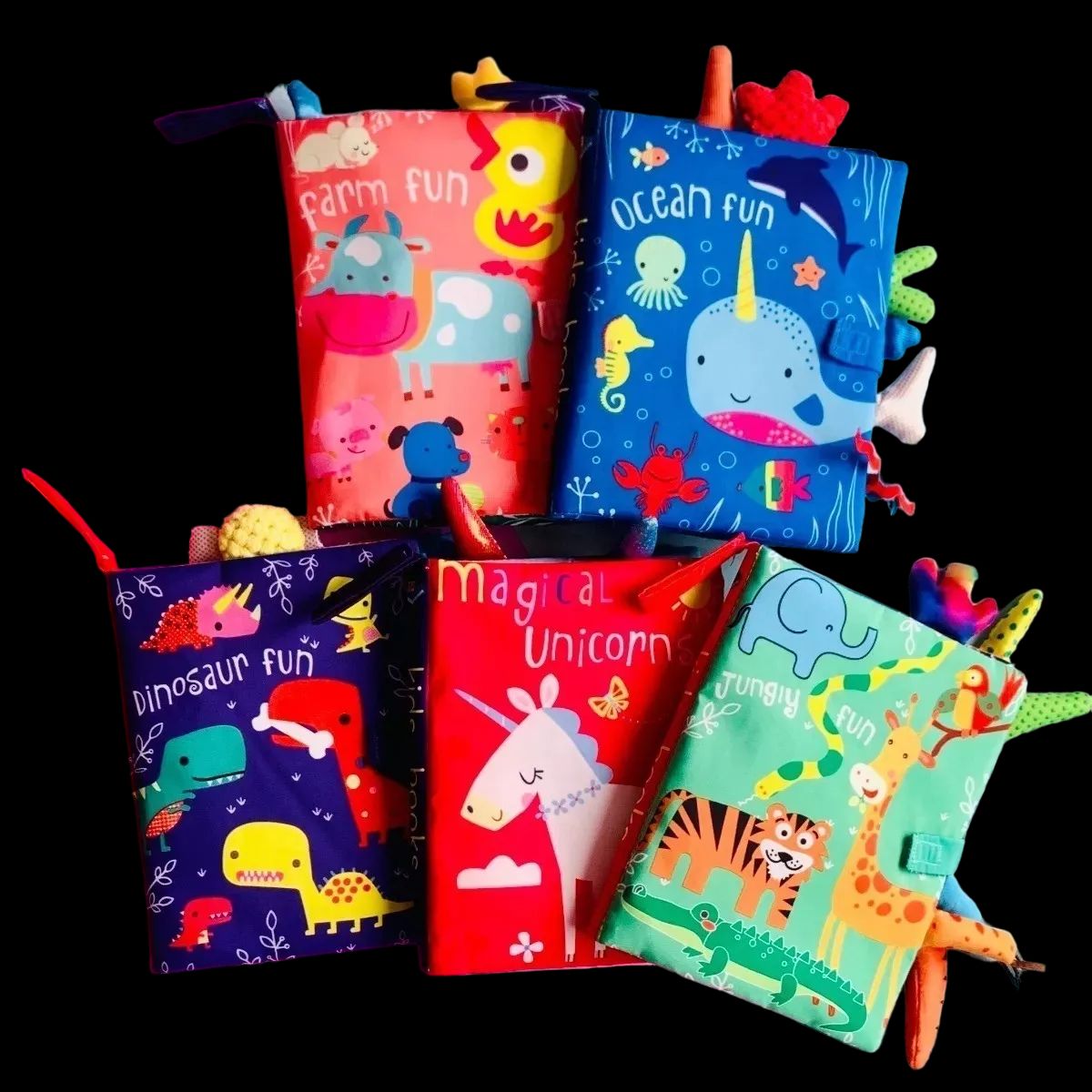 GENERICO - Libro Sensorial para Estimulación Temprana en Niños y Niñas